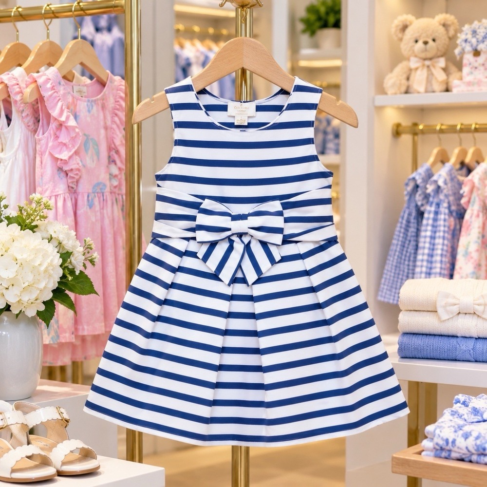 NEW Kate Spade New York Striped Jillian Dress Nautical Preppy Holiday Dainty 6X